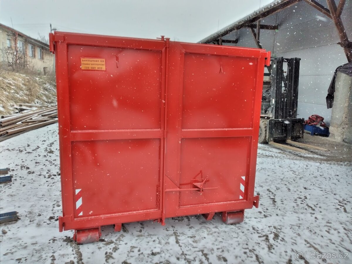 Prodám hákový suťový kontejner AVIA 12m3 - 4