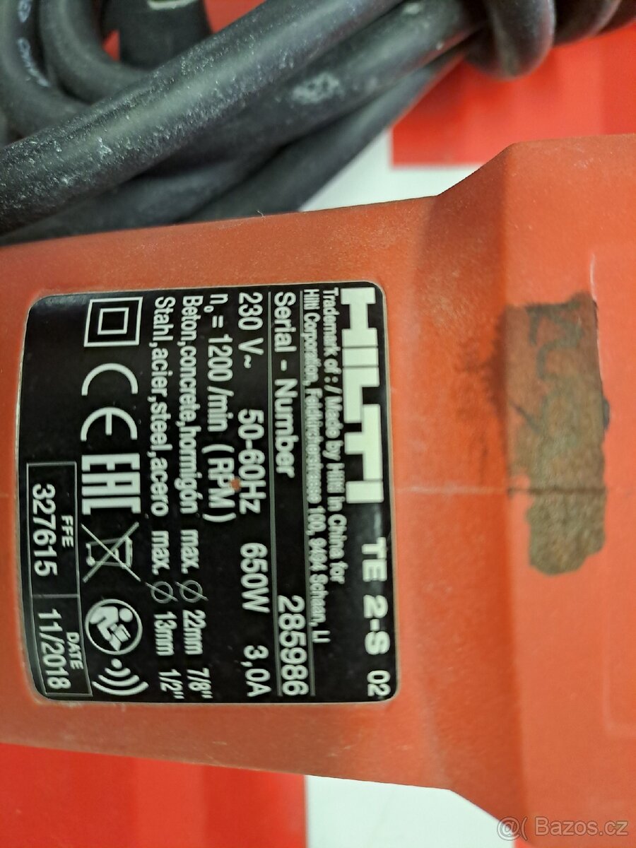 Vrtací kladivo HILTI - 4