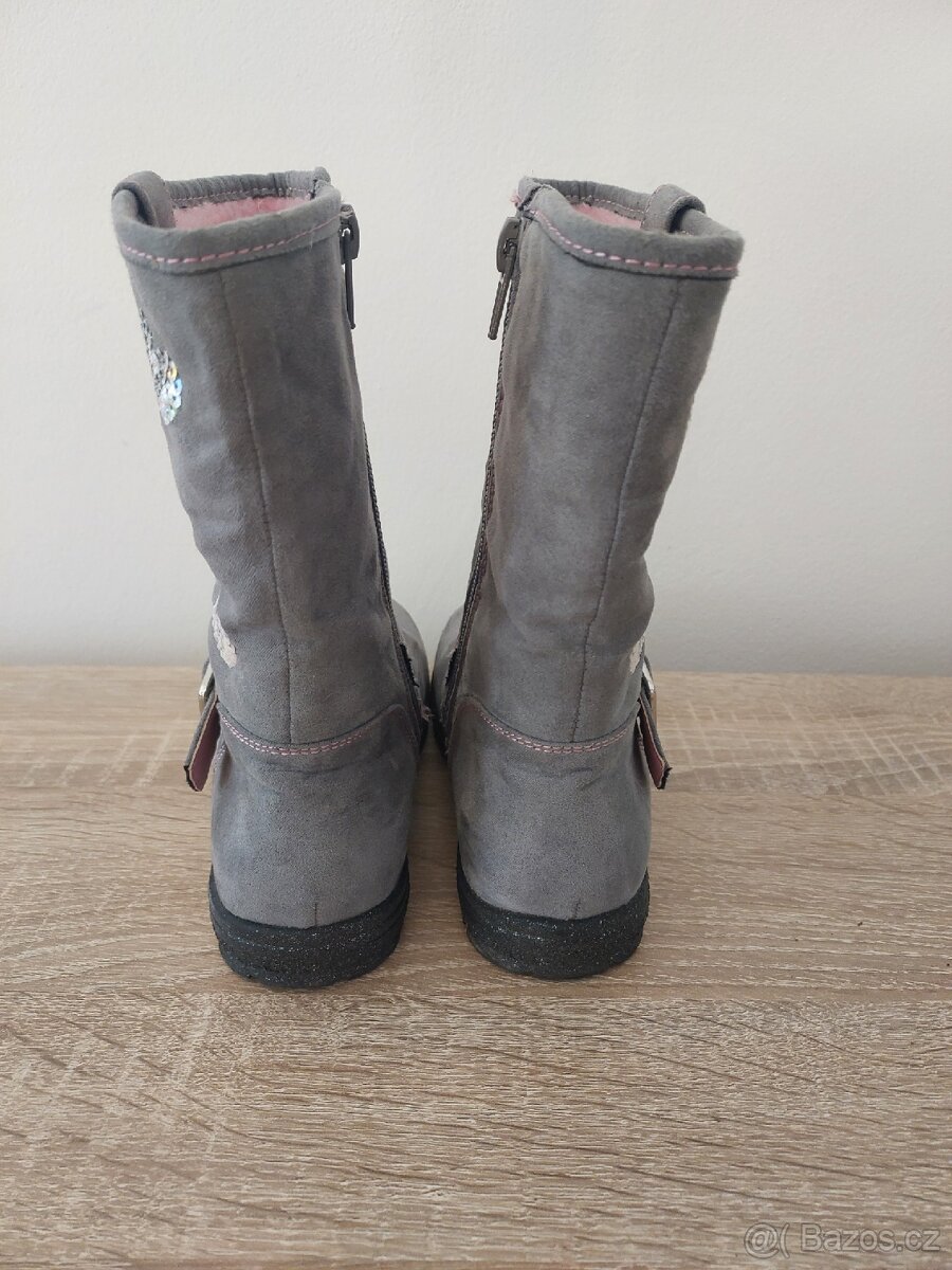 Dívčí kozačky - vel.30 - 4