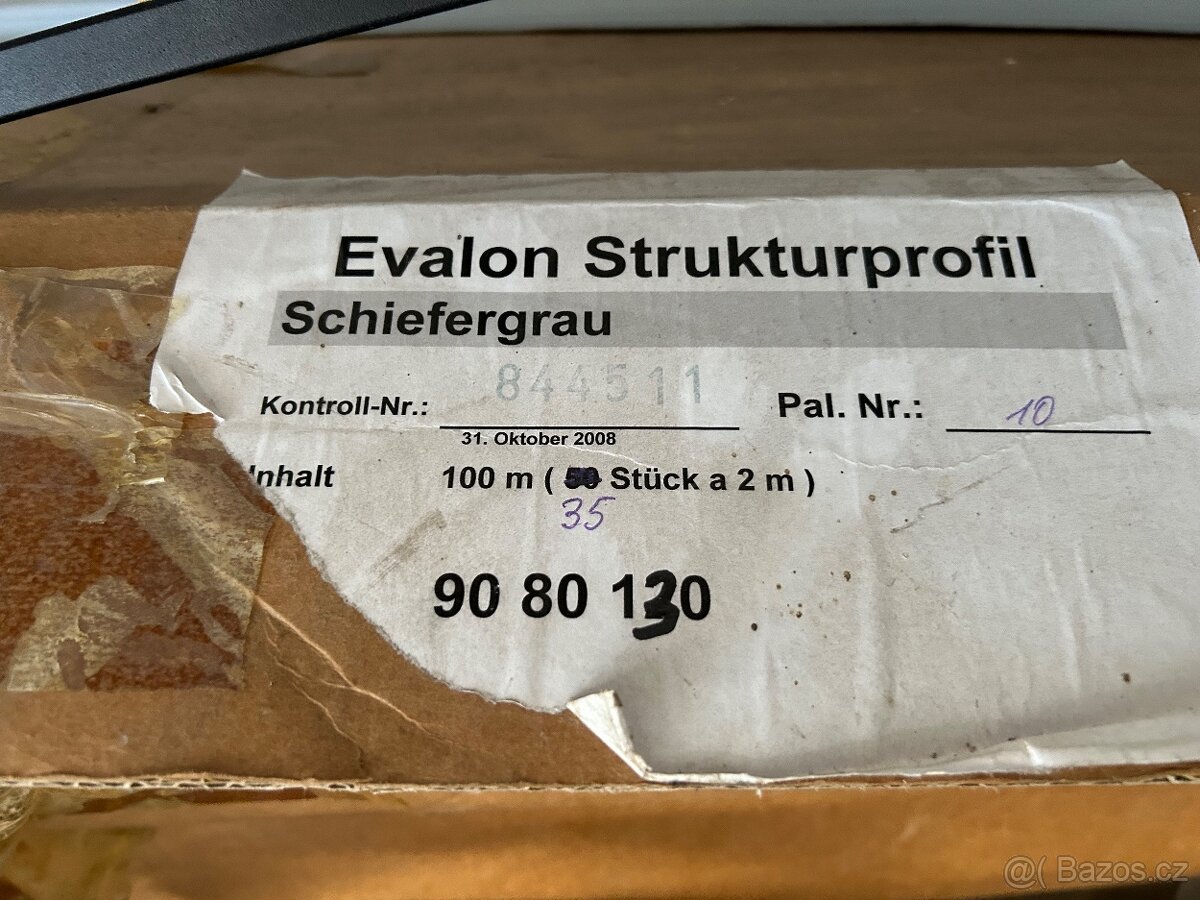 Evalon L profil barva antracit - 4