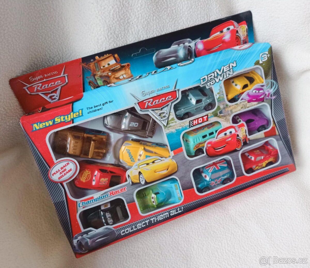 Auta Cars blesk McQueen Burák - 4