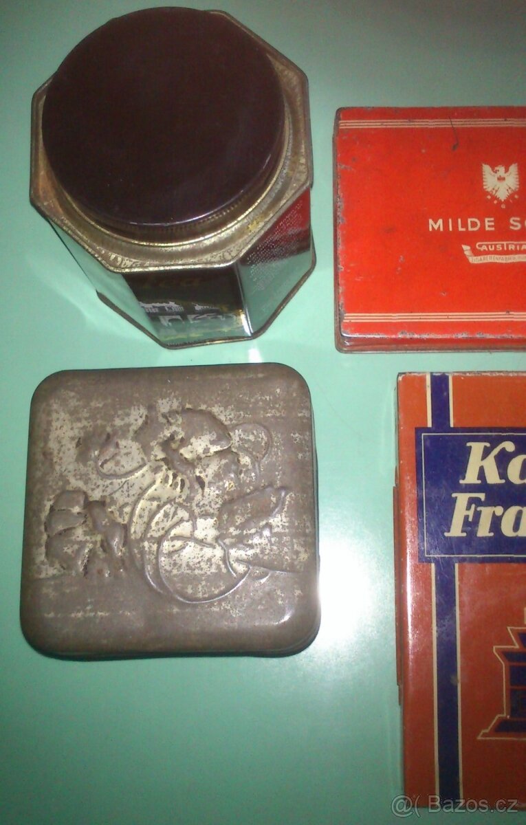 Plechové krabičky 7ks - 4