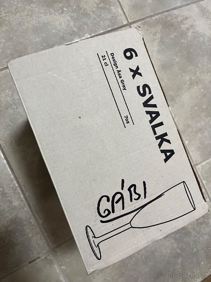 Skleničky na sekt 🥂IKEA SVALKA - 4