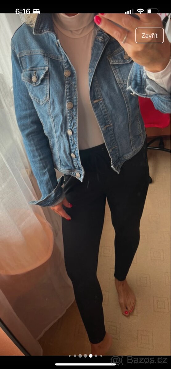 TCHIBO NOVÁ DŽÍNOVÁ BUNDA VEL.M - 4