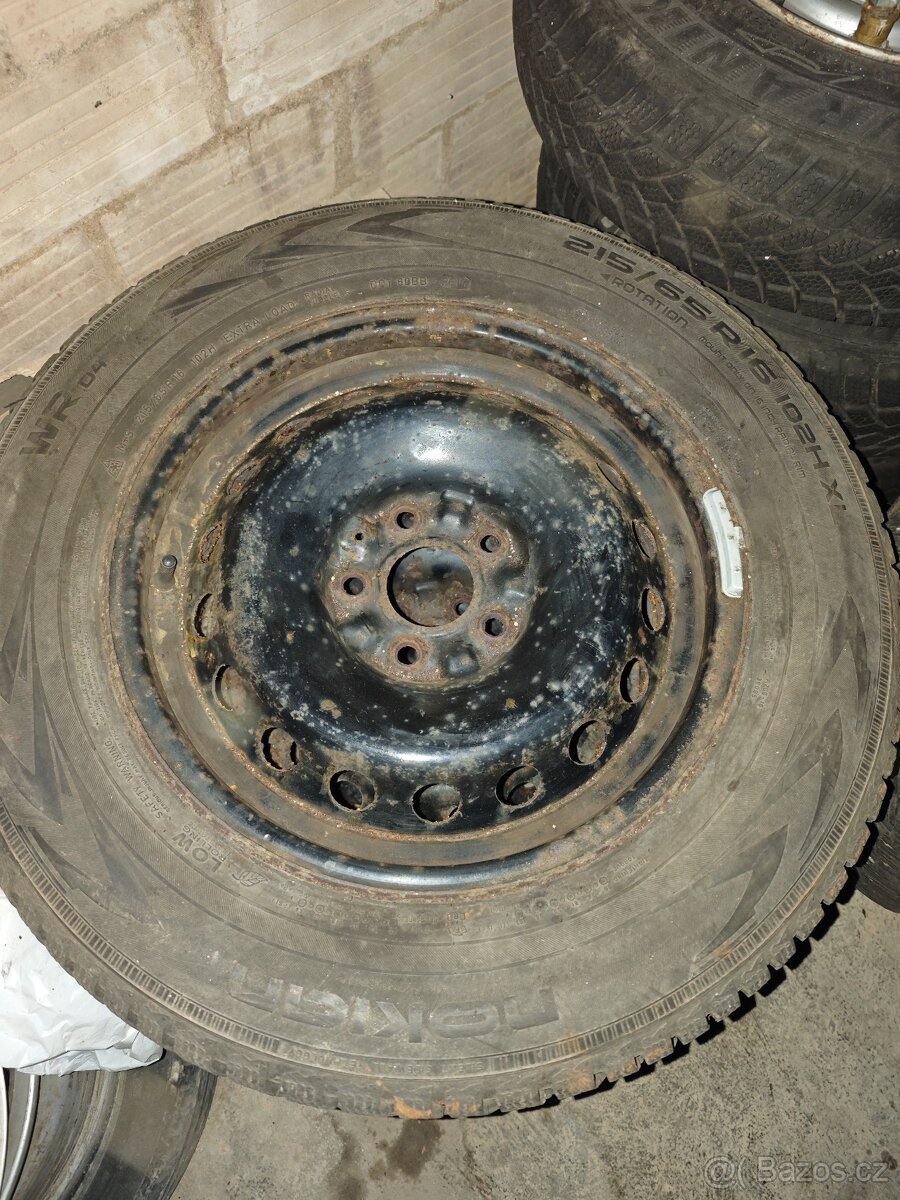 Zimní sada 215/65 r16 5x114,3 - 4