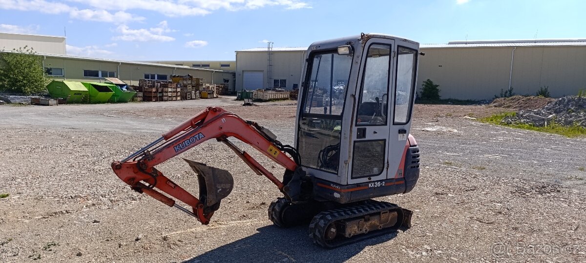 Prodám minibagr Kubota - 4