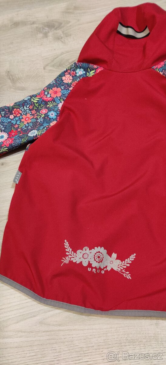 Pěkná softshellová bunda/kabatek Unuo vel. 122/128 - 4