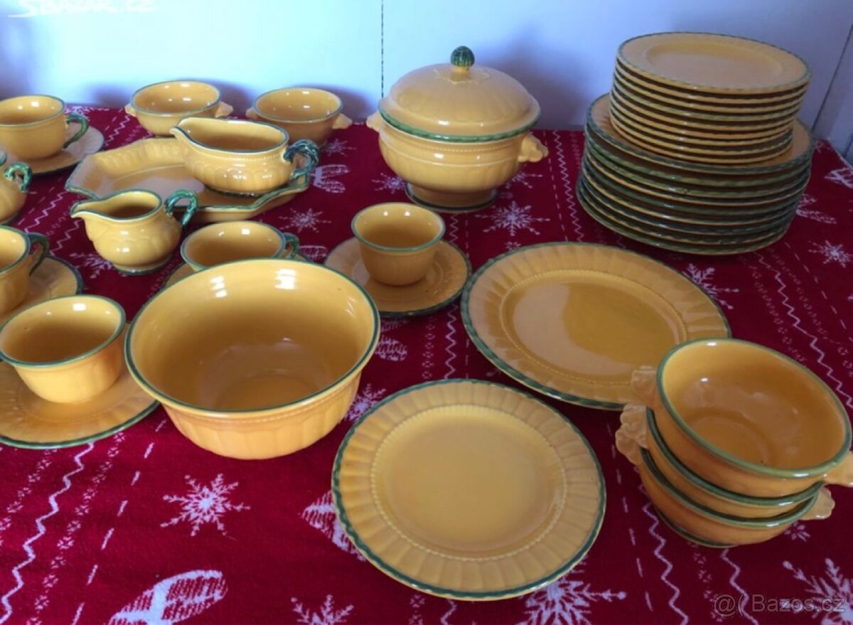 Keramická italská jídelní souprava - 4