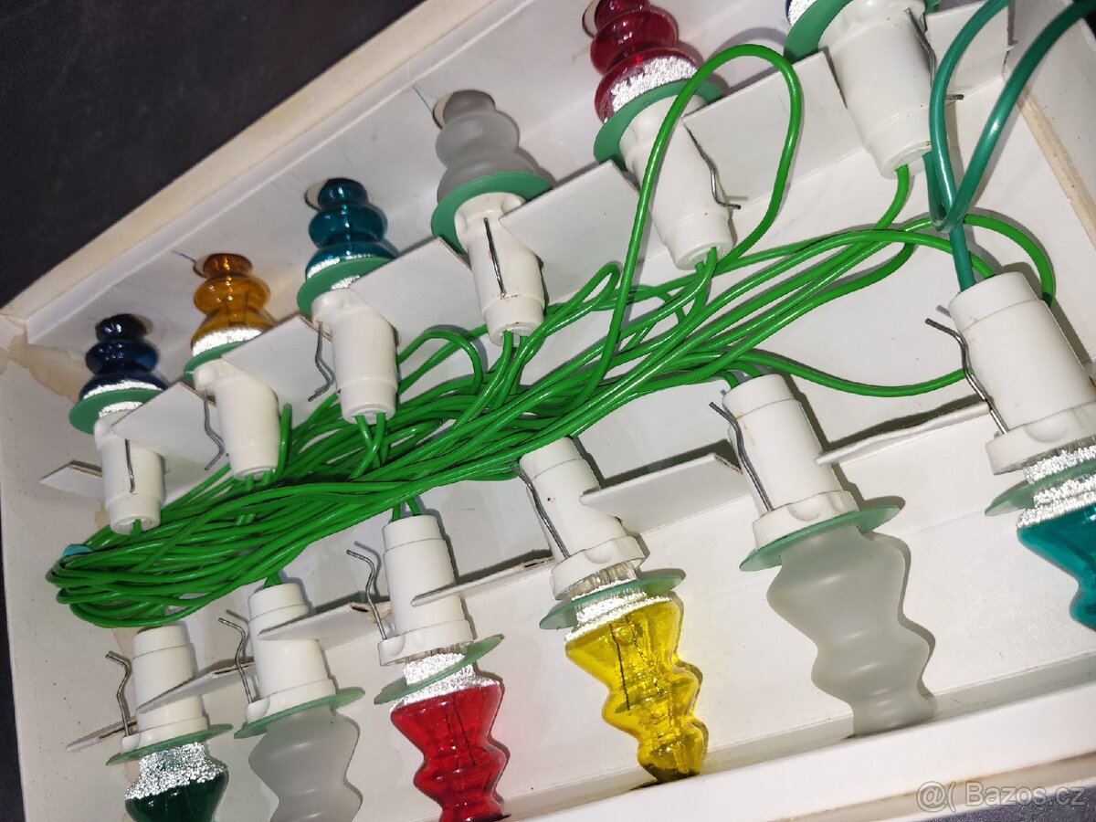 Retro vánoční osvětlení 98 - 4