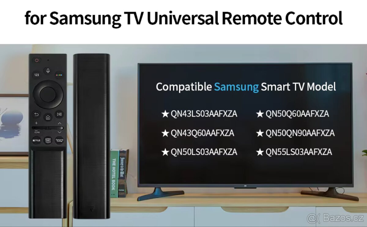 Dálkový ovladač Bluetooth pro Tv SAMSUNG + hlasový asistent - 4