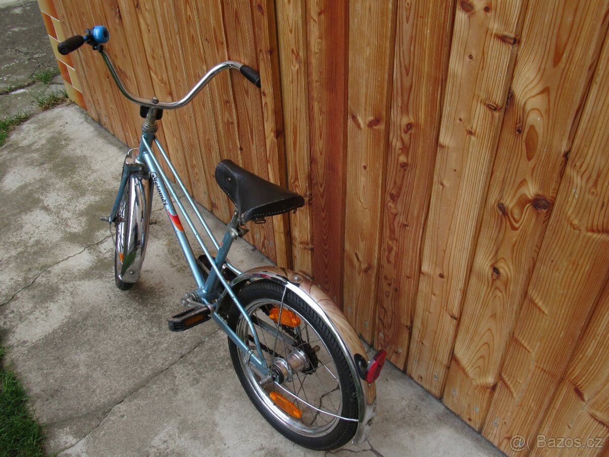 dětské kolo velikost 16 modré - 4