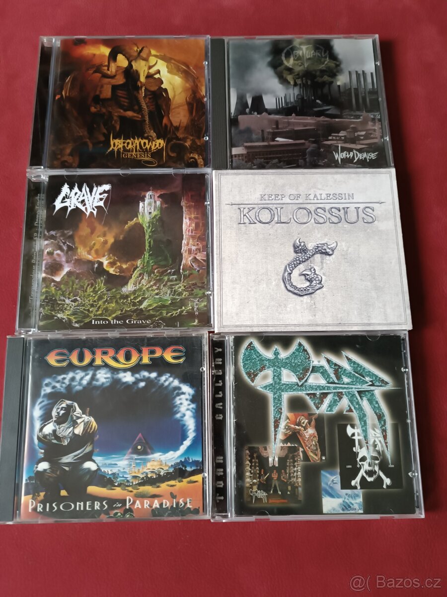Prodám cd hard rock metal death - 4