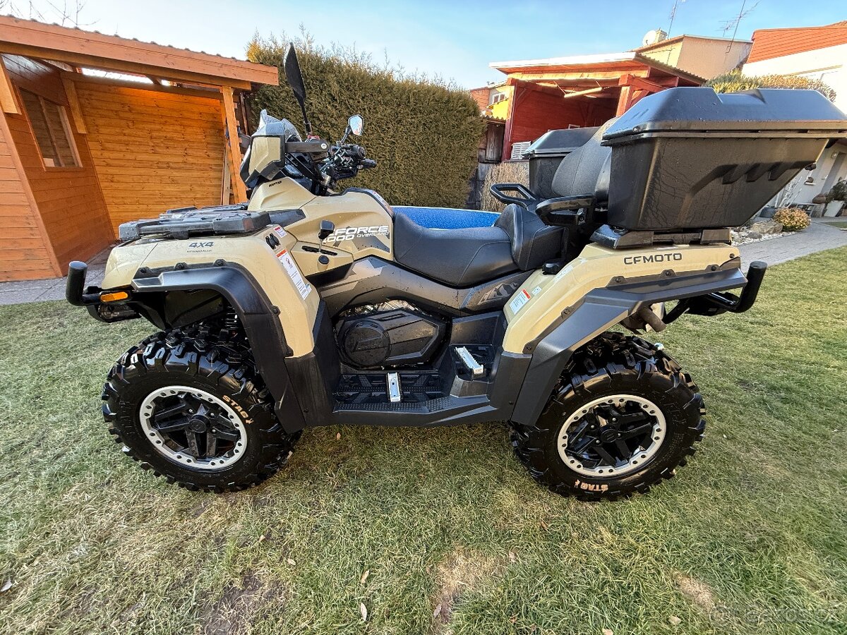 Prodám CFMOTO Gladiator X1000 Overland EU5, 1000km