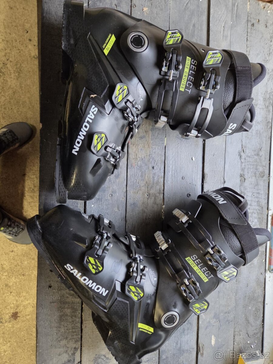 Lyžařské boty pánské vel: 28-28,5 flex 70, Salomon - 4