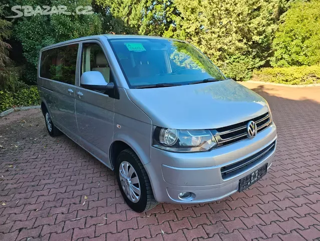VW T5 Caravelle 2.0TDI 103kW,4x4,Long,Tažné,Webast,7.Sedadel - 4