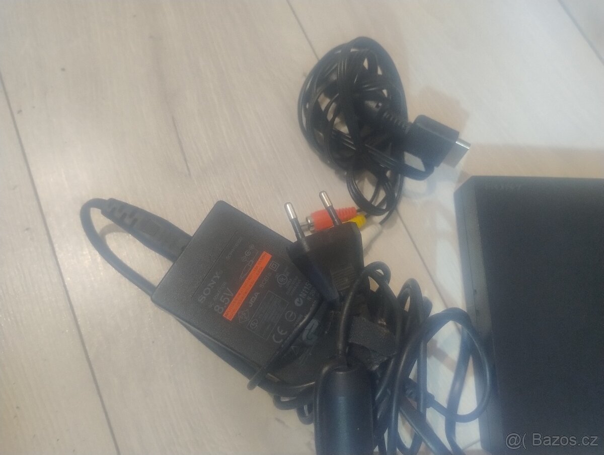 PlayStation 2 Slim + 2 ovladače,kabely,7her - 4
