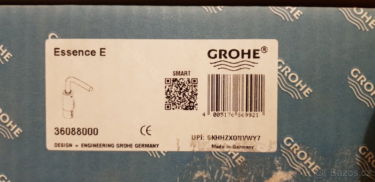 Elektronická umyvadlová baterie Grohe Essence E 36088000 - 4