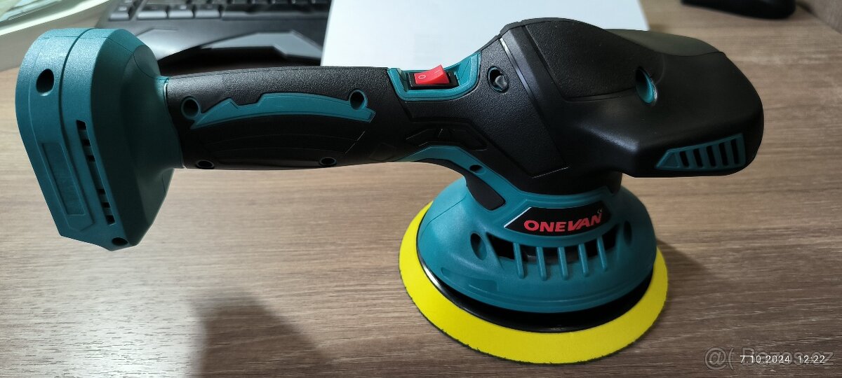 Ruční aku lešťička 150mm pro Makitu baterie 18V - skladem - 4