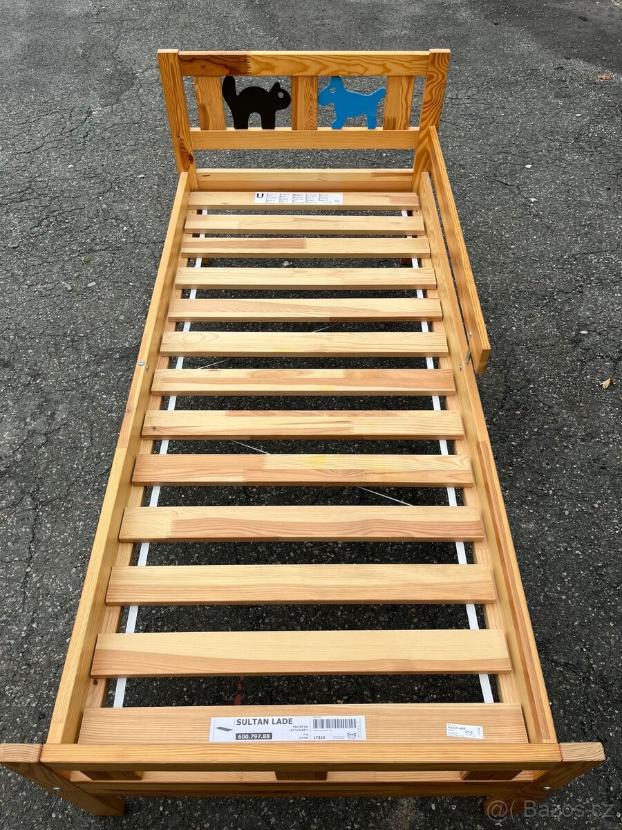 Dětská postel IKEA Kritter+ matrace - 4