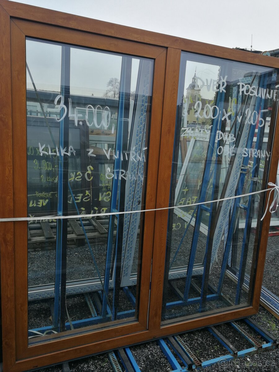 dveře terasové hnědé - 4