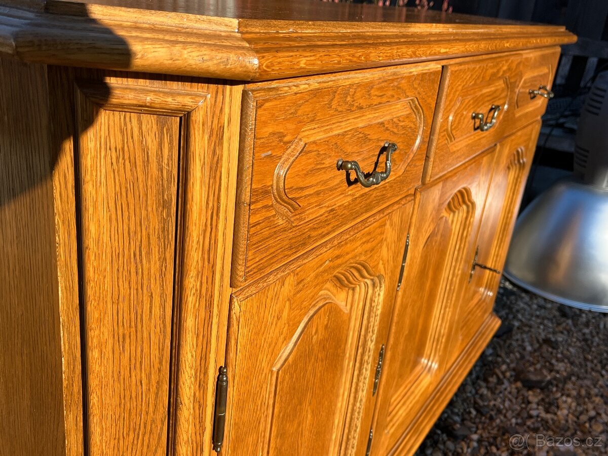 Rustikální komoda - AKCE doprava - 4