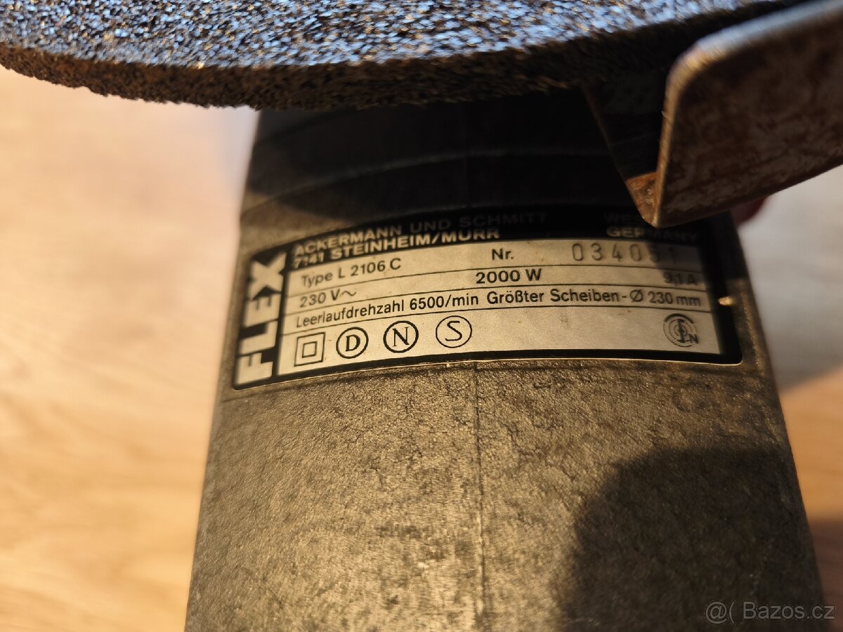 Velká úhlová bruska Flex - 4