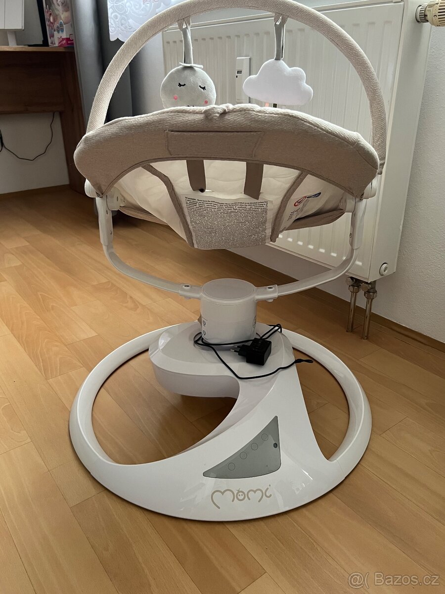 Lehátko MoMi Pearl béžové - 4