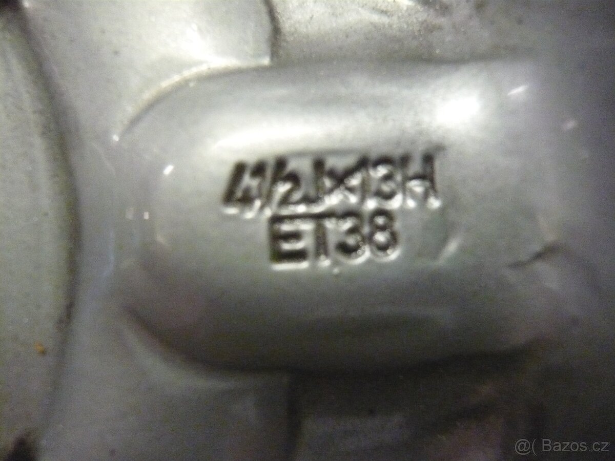 Disky 13"x4,5, 4x100, Kola 13", Ocelové disky. - - - 4