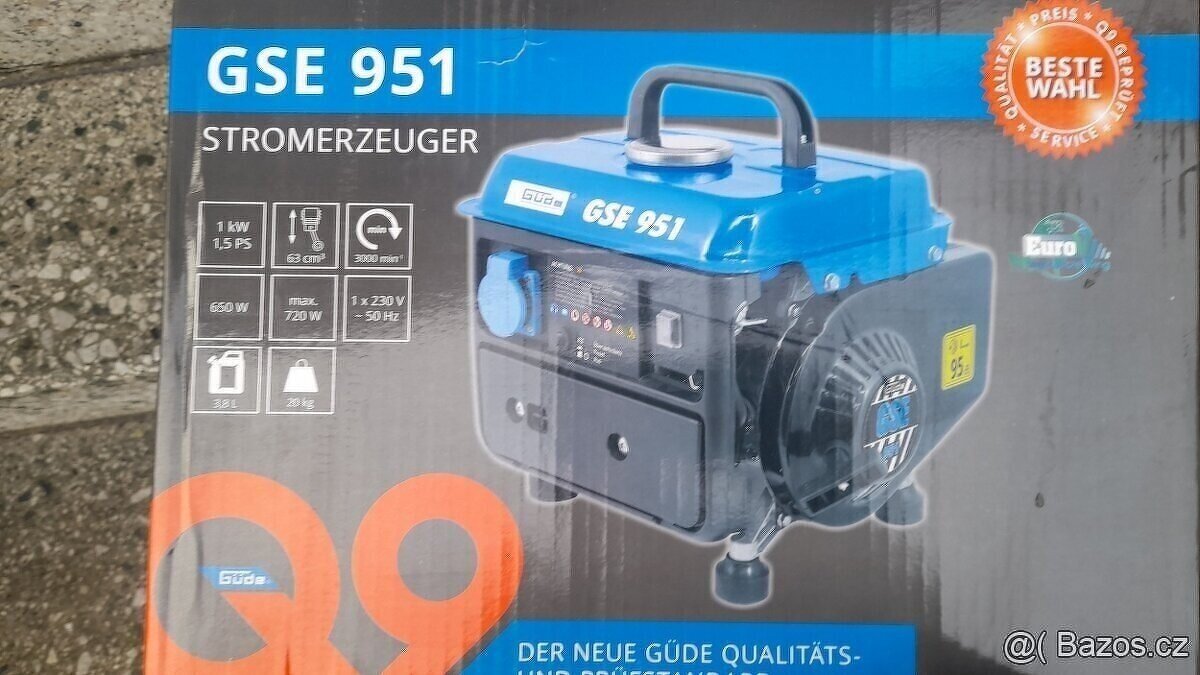 Elektrocentrála Gude GSE 951 - 4