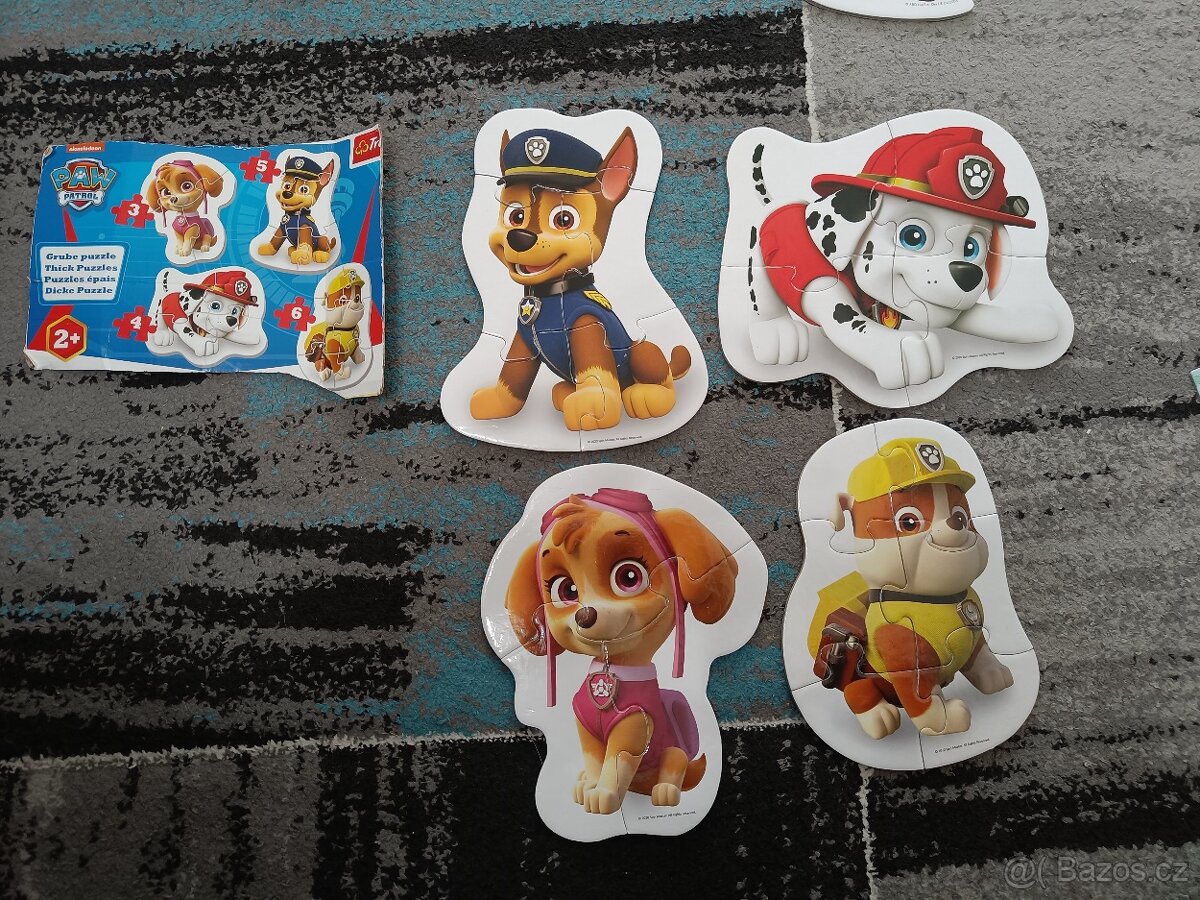 Dětské dřevěné puzzle pro nejmenší - 4