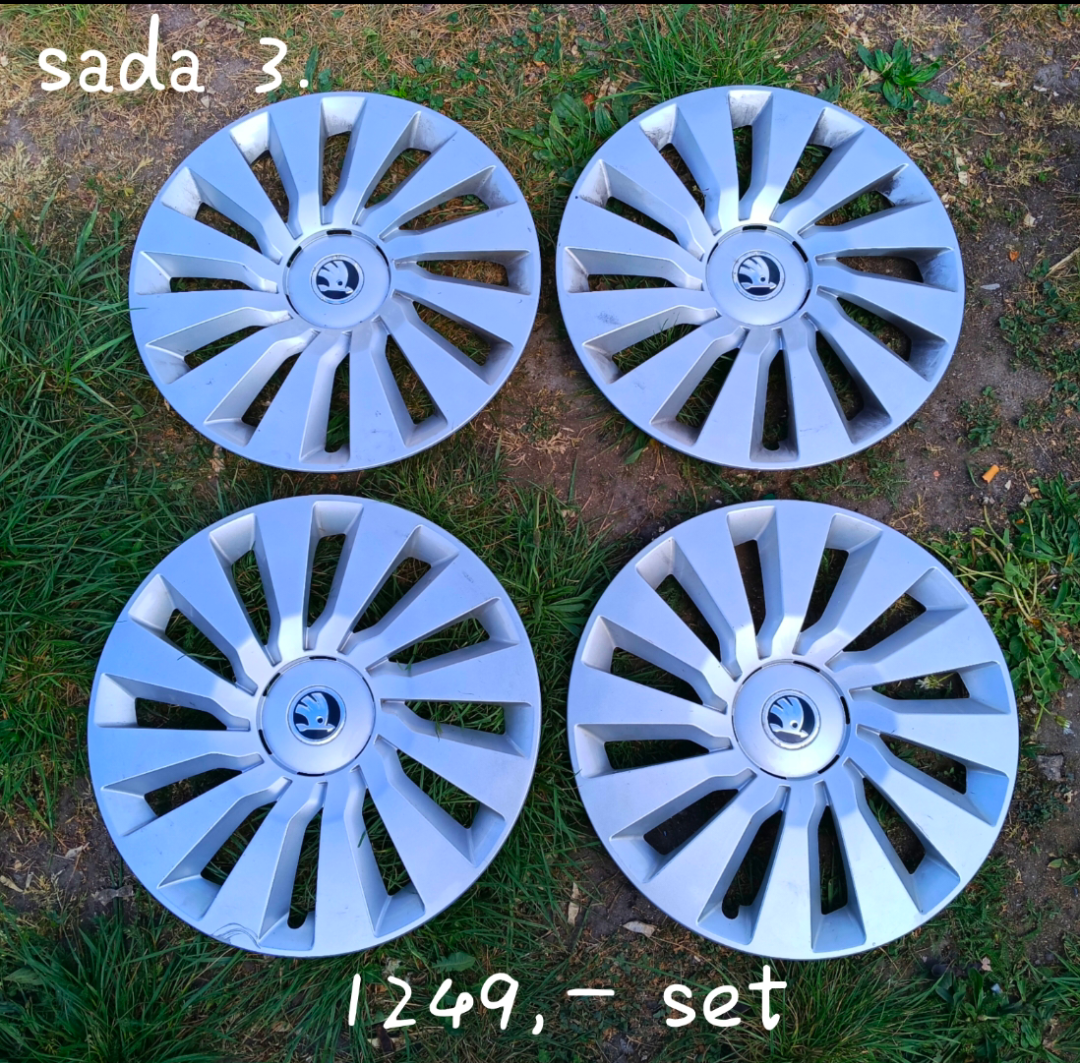 Poklice kryty kol 16" Škoda - 4