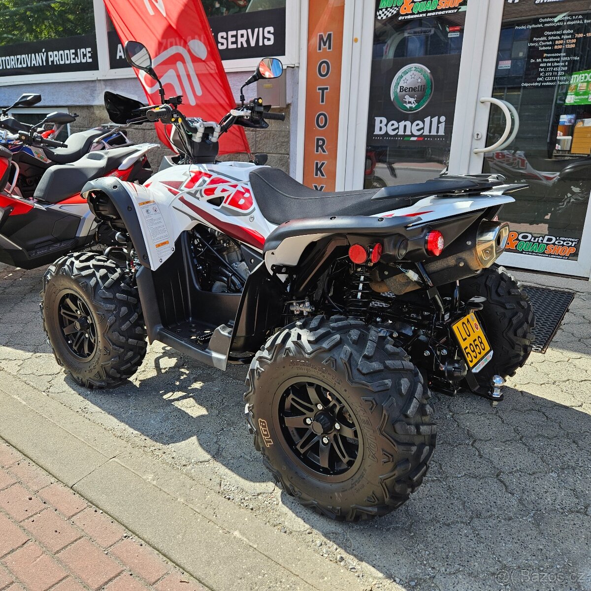TGB Target 600 4x4, ČR, 1. majitel, 1.156 km,nevyužitý stroj