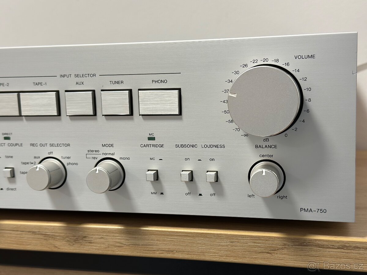 DENON PMA-750 KVALITNÍ STEREO ZESILOVAČ - 4