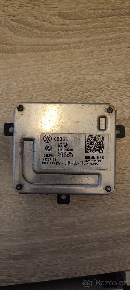 Audi A6 4G Ridici jednotka xenonu a ridici jednotka LED - 4