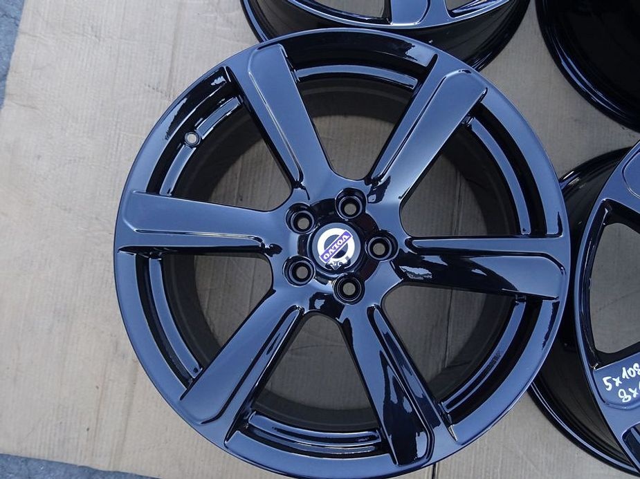 Alu disky černé origo Volvo, 19", 5x108, ET 42,5, šířka 8J - 4