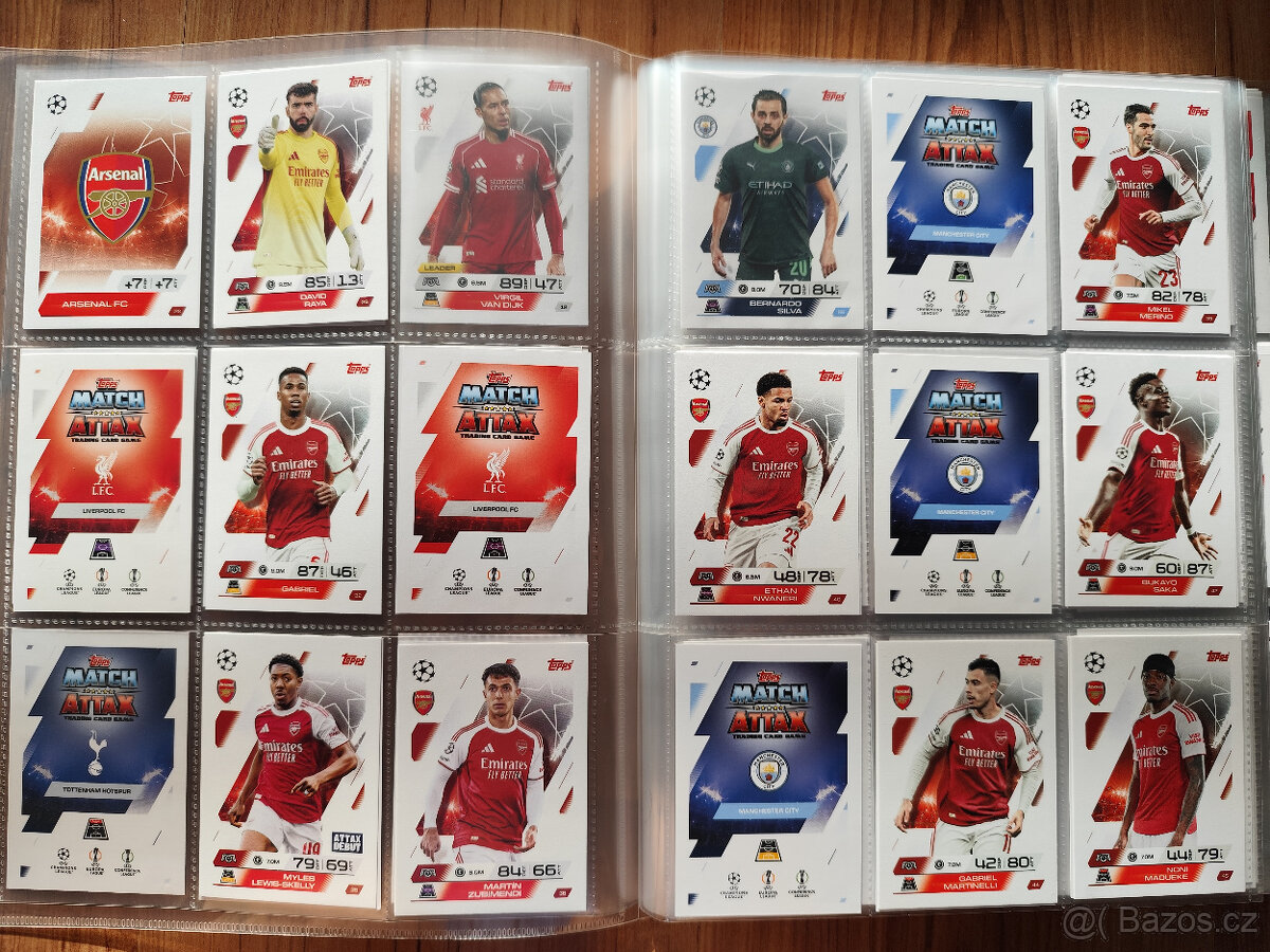 Fotbalové kartičky Match Attax 2025/26 ... obyčajné - 4