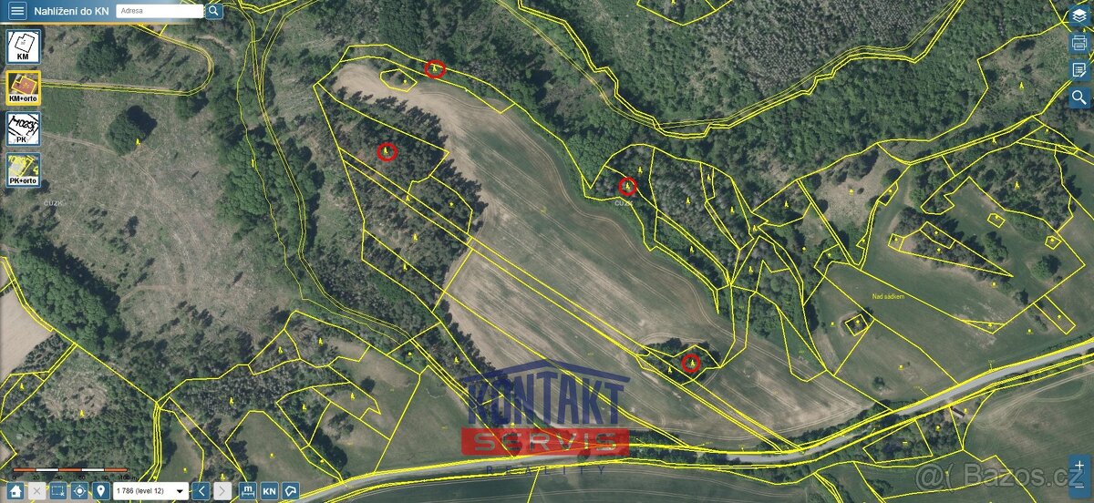 Lesní pozemky v krásné lokalitě Pyšel – Vaneč, ev.č. VŠ-7809 - 4