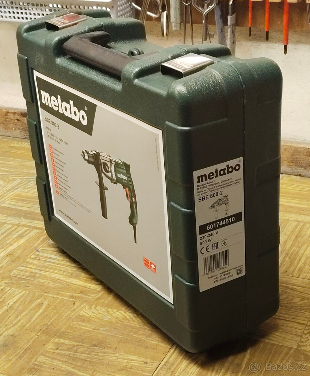 Prodám vrtačku Metabo SBE 800-2 - 4