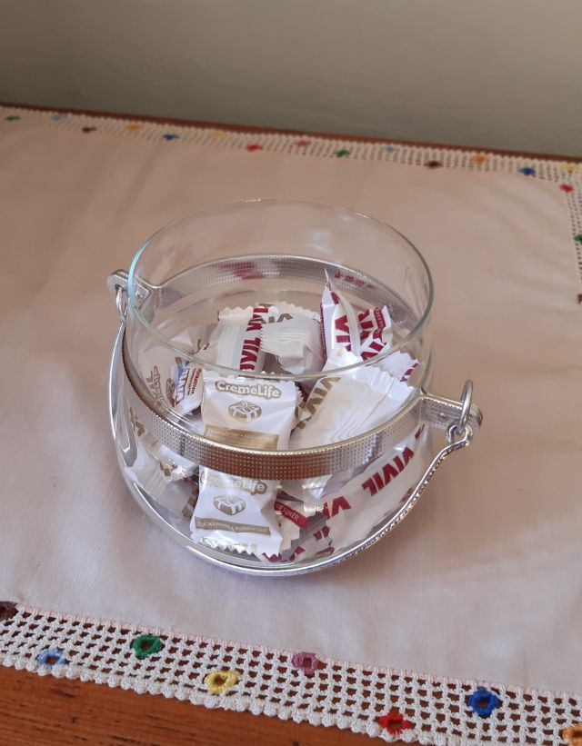 Cukřenka sklo - kotlík - 4