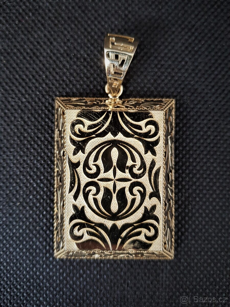 velký přívěsek destička - 4