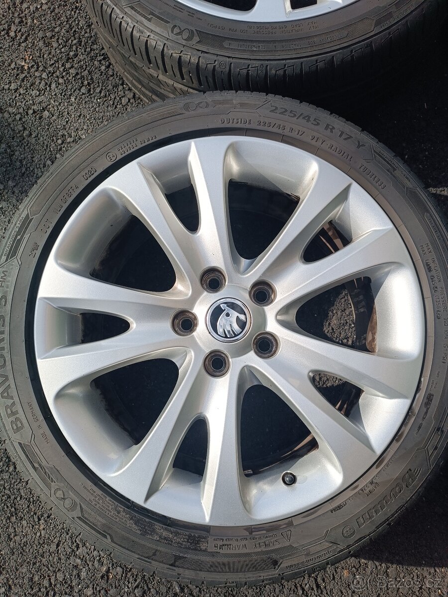 ALU kola 5x112 R17 - 4