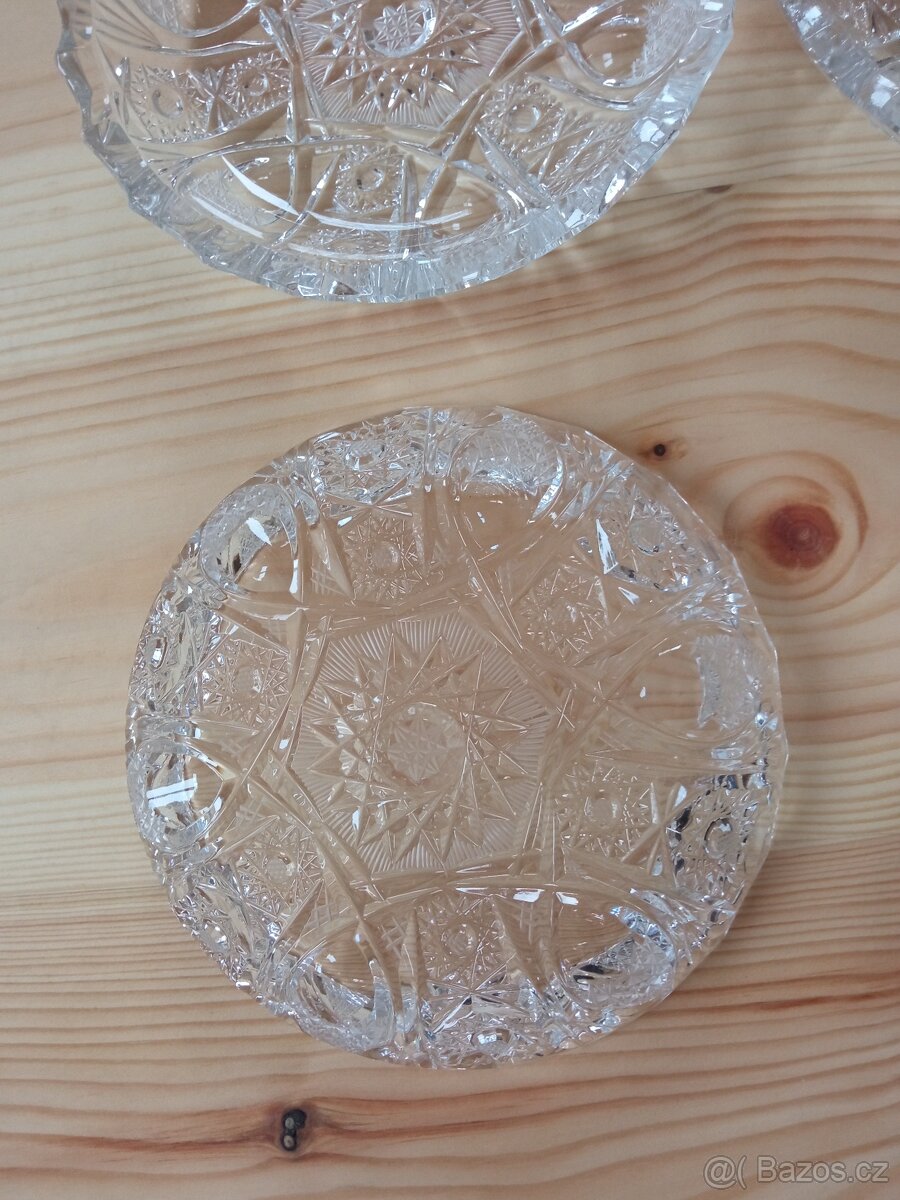 Broušené kompotové misky - 4