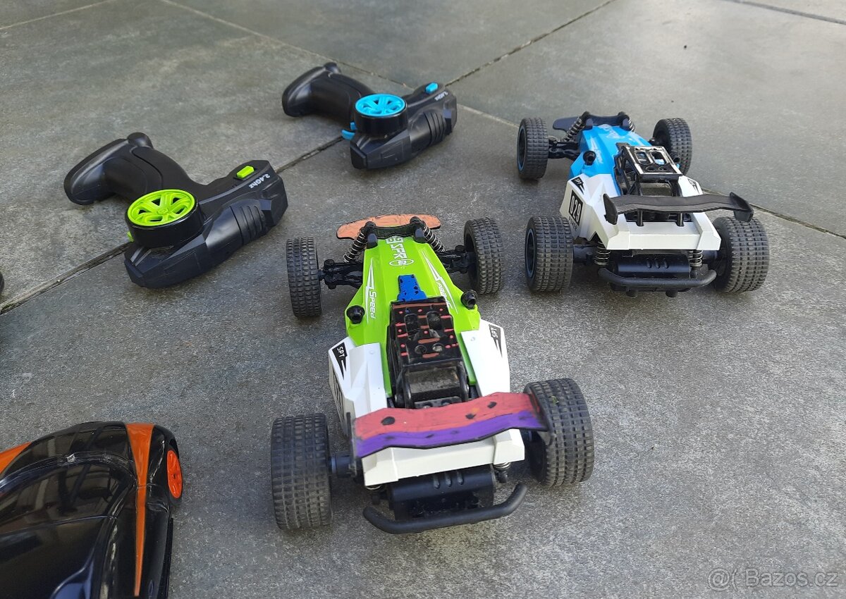 4 x rc auto na vysílačku - 4