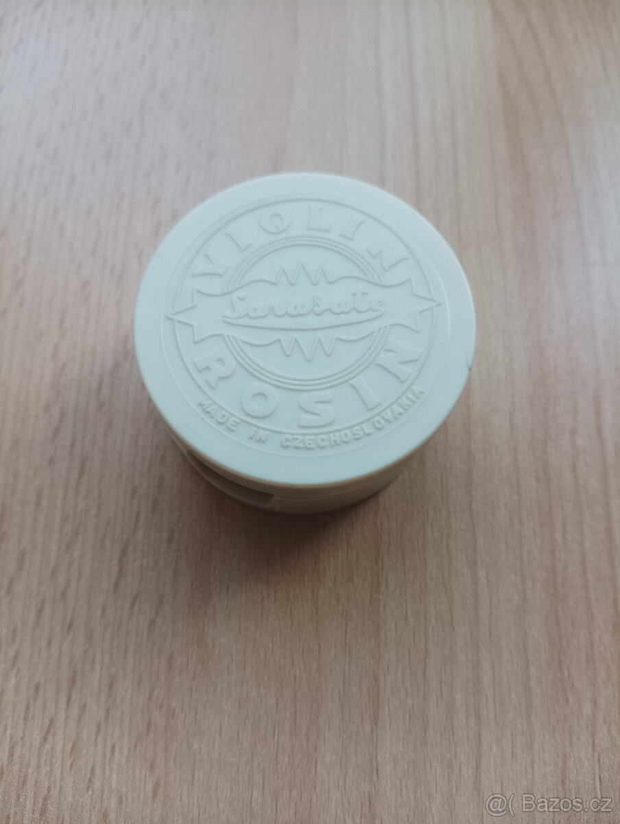 Retro vintage kalafuna Sarasate violin rosin - Made in ČSSR - 4