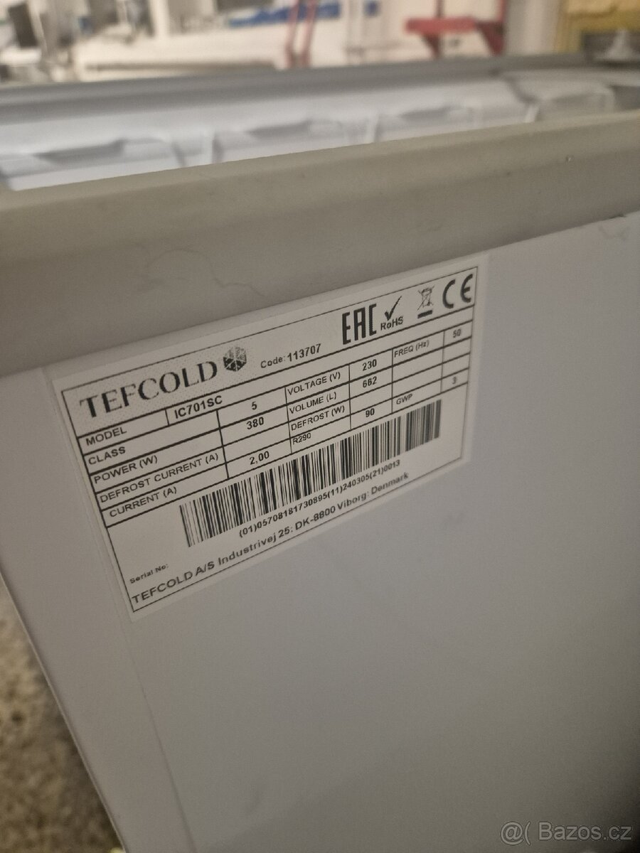 Plně funkční mrazák Tefcold - 4
