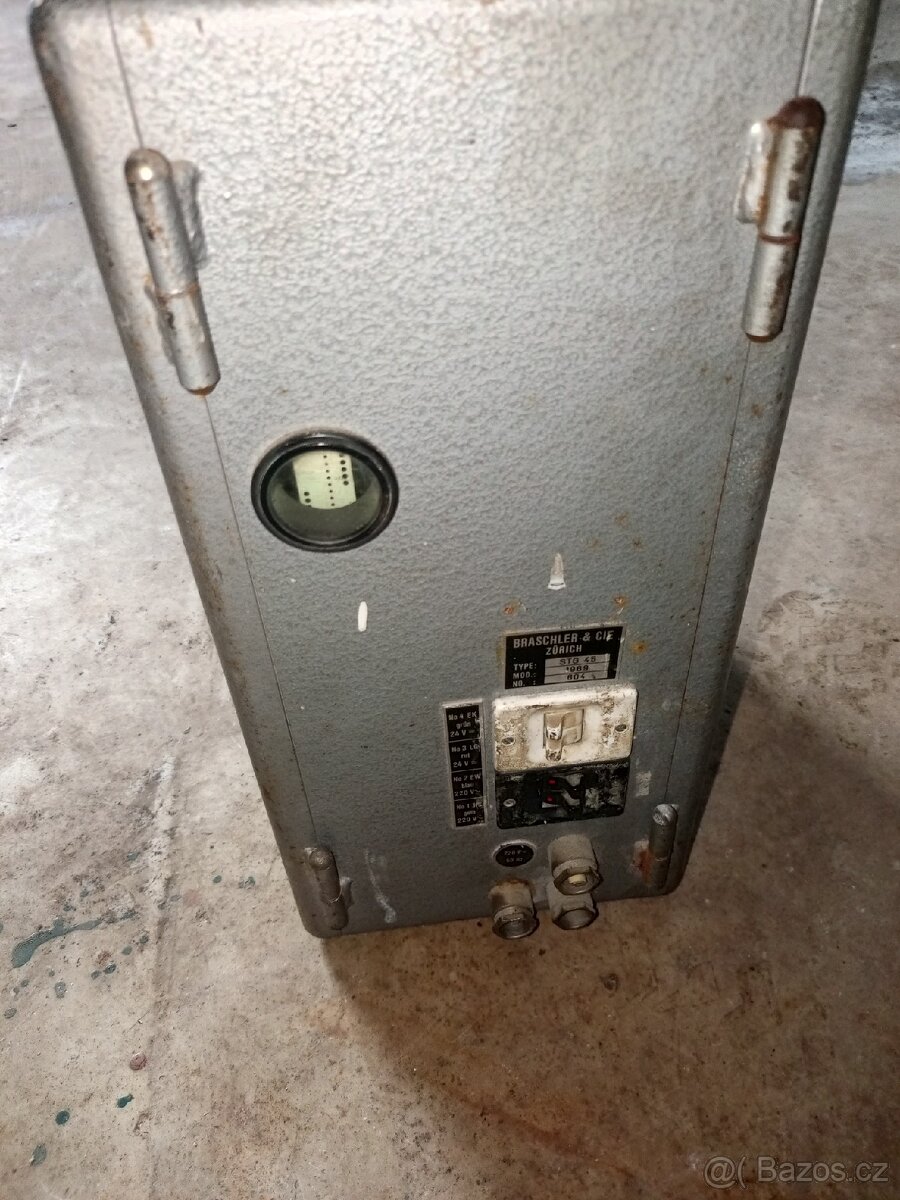 Historické elektromechanické zařízení BRASCHLER & CIE - 4