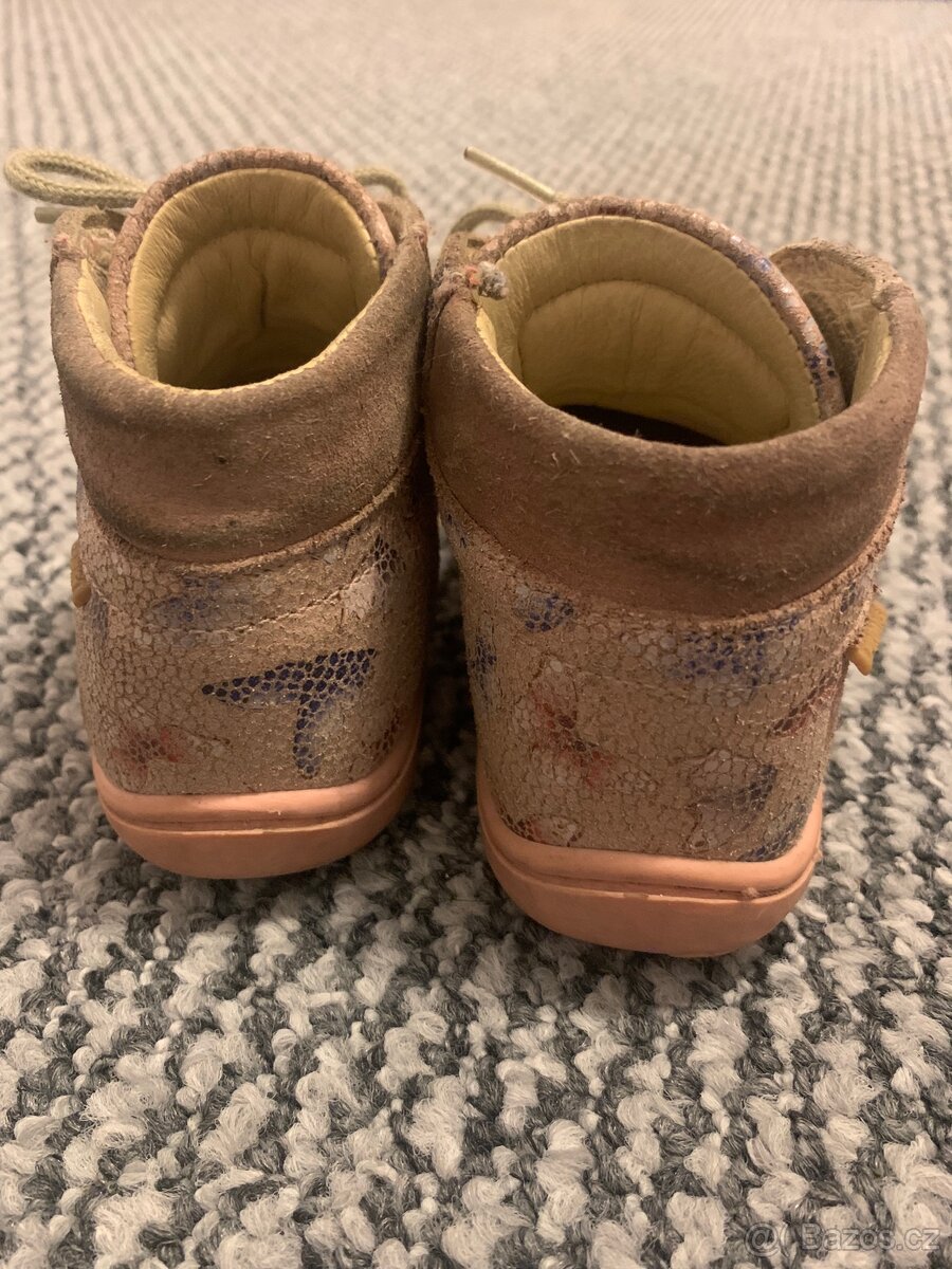 Kožené botky vel. 24, stélka 14,5 cm. Zn. Primigi. - 4