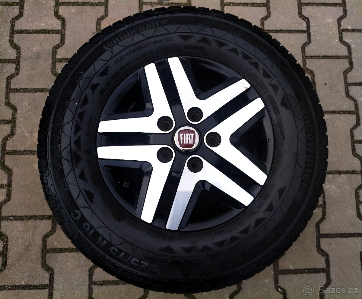 Alu kola originál Fiat Ducato Maxi 5x130 R16 ZIMNÍ SADA - 4