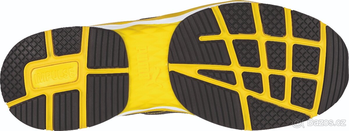 Nové pracovní boty PUMA safety PACE 2.0 YELLOW LOW S1P ESD - 4