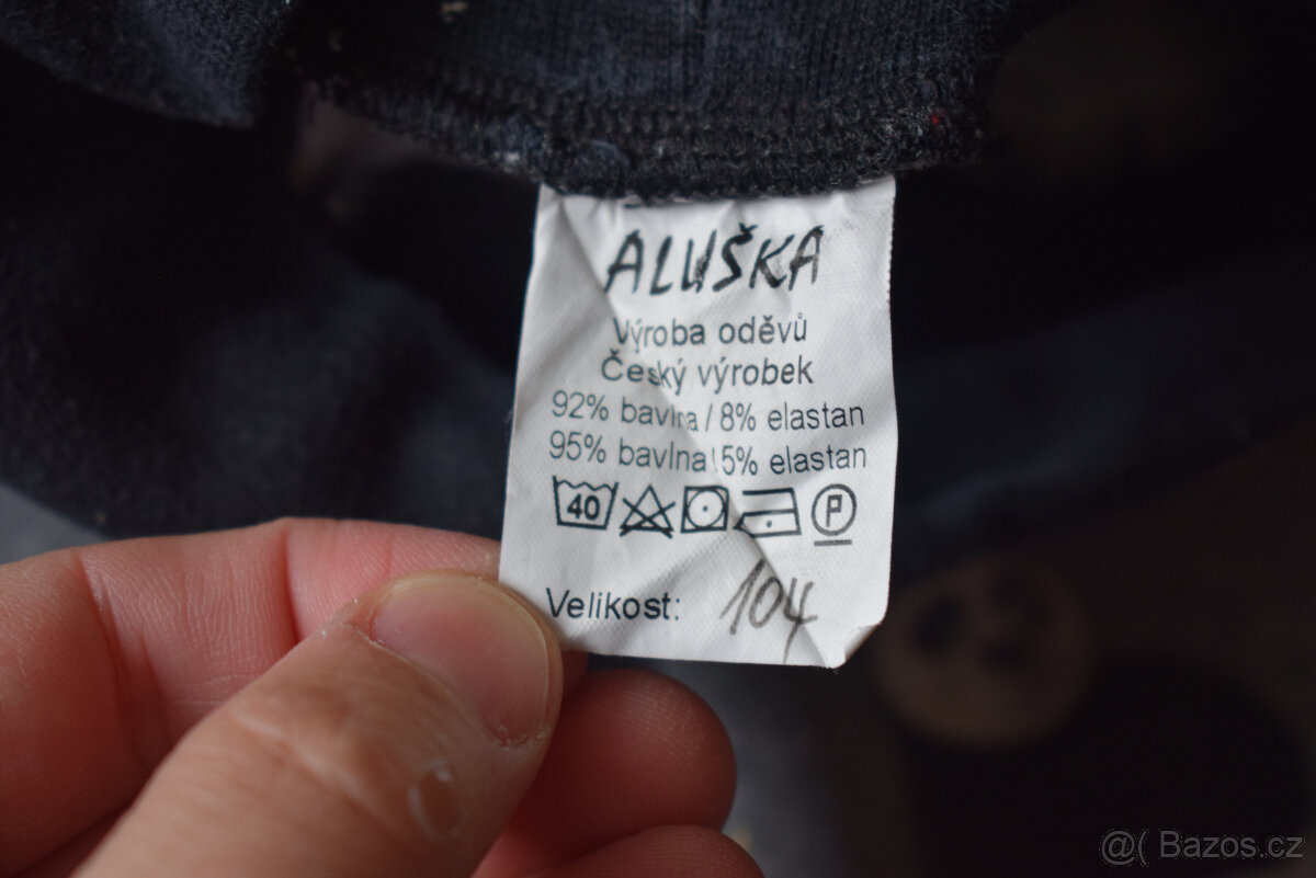 Tepláky Aluška vel. 104-110 s Kung Fu Panda - 4